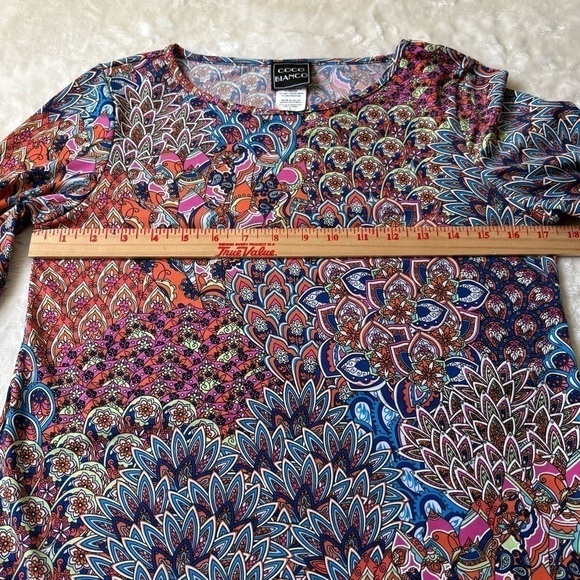 Hippie Boho Statement Piece Big Bell Sleeves
Rich Vibrant Multi Color EUC Small - Picture 6 of 13